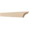 Ekena Millwork 2in. W x 4in. H x 32in. L Rivera Woodgrain TimberThane Rafter Tail, Primed Tan RFTUR02X04X32RIVRCPR - alternate 1